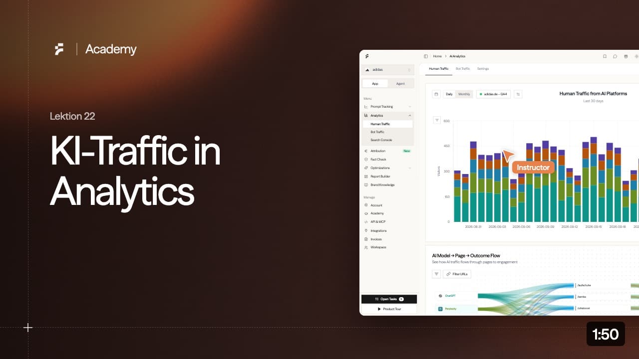 Lektion 22: KI-Traffic in Analytics