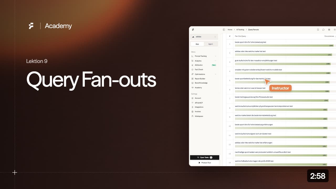 Lektion 9: Query Fan-outs