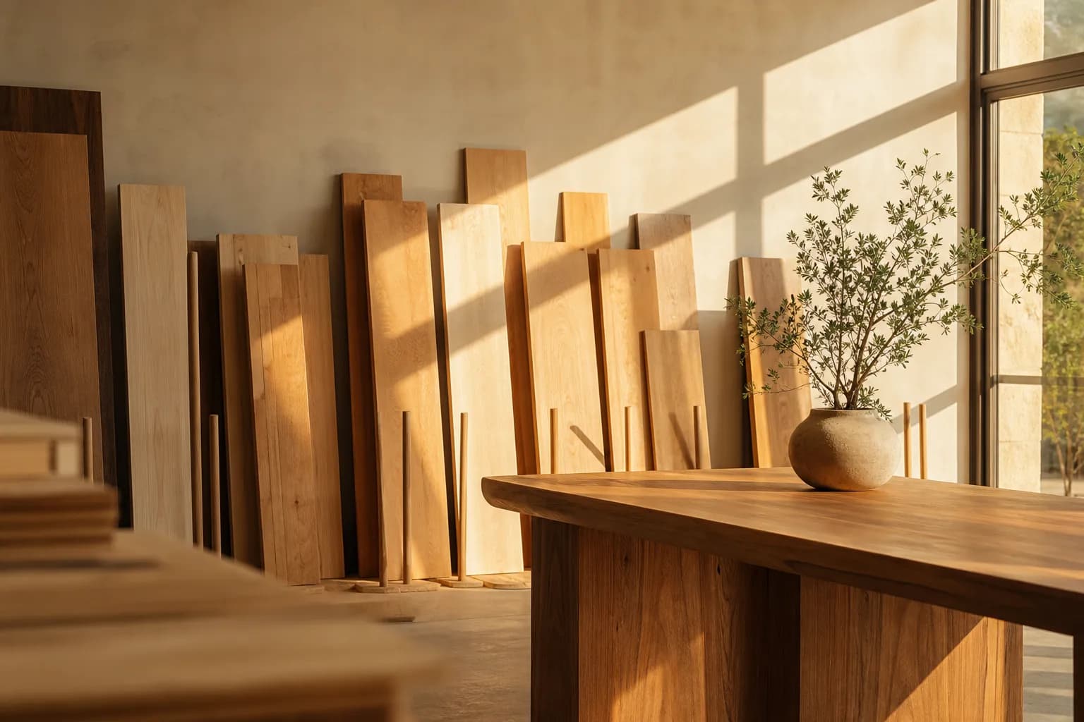 Wood & Building Materials — brand scenery