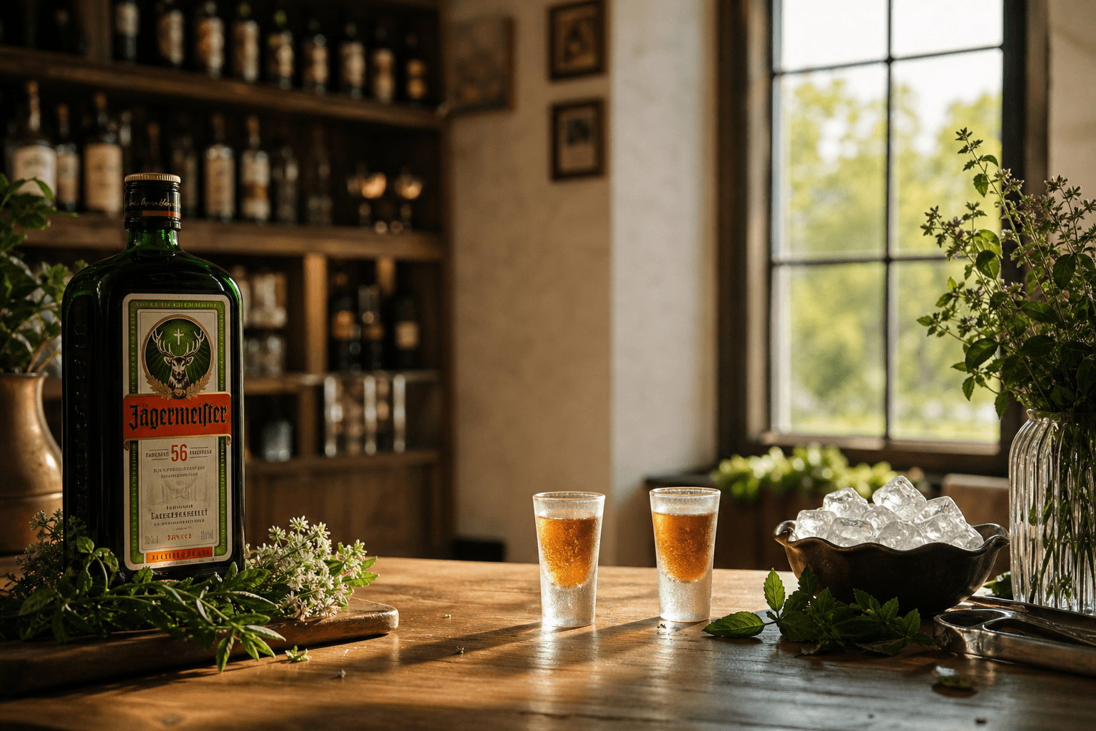 Jägermeister brand scenery