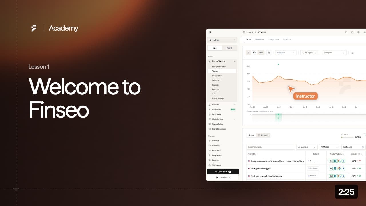 Lesson 1: Welcome to Finseo