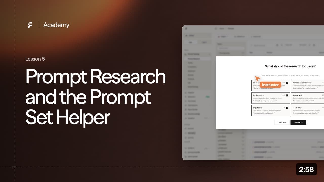Lesson 5: Prompt Research