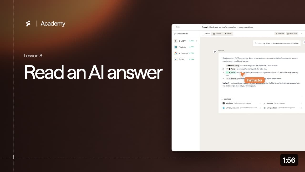Lesson 8: Read an AI answer