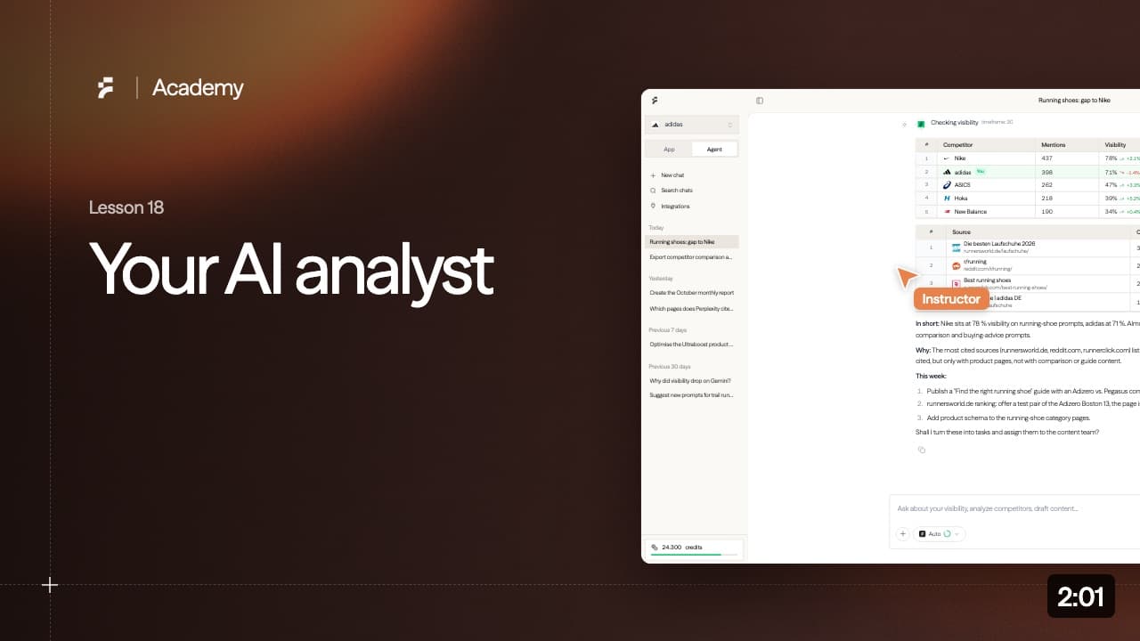 Lesson 18: Your AI analyst