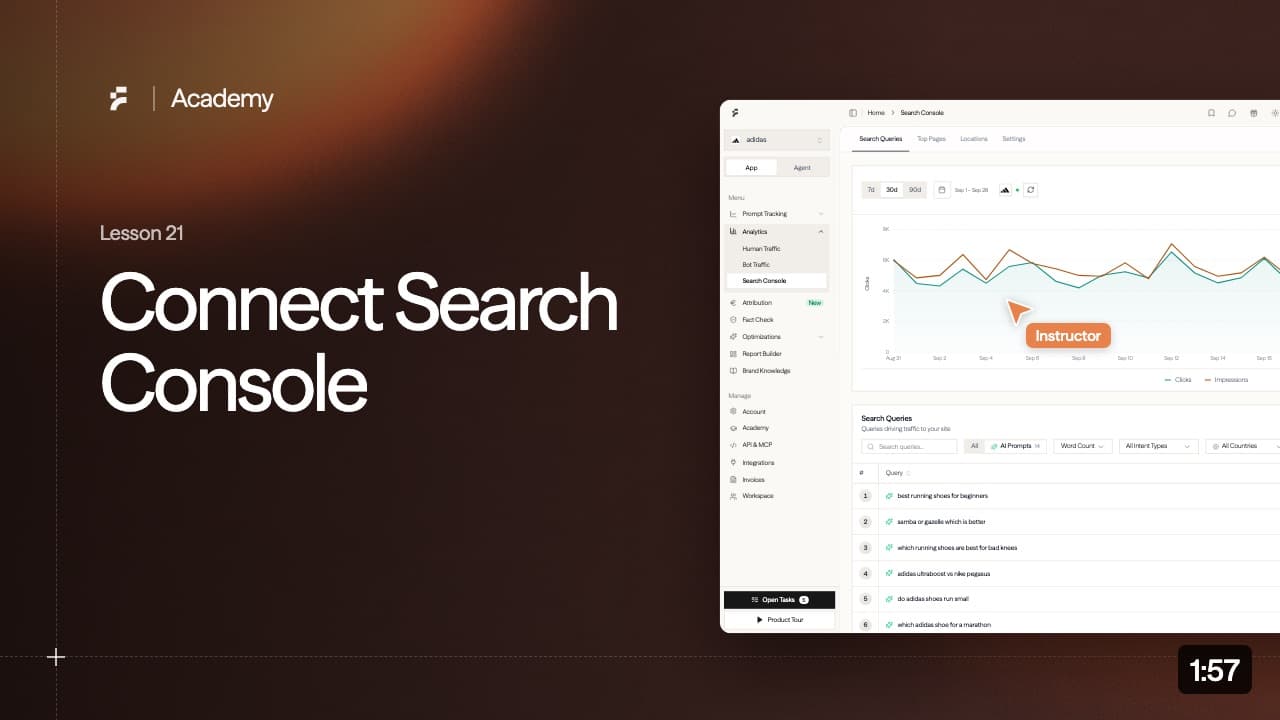 Lesson 21: Connect Search Console