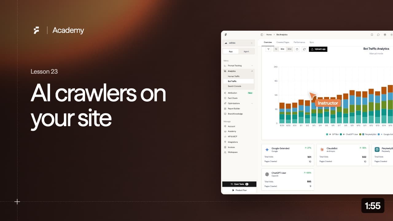 Lesson 23: AI crawlers on your site
