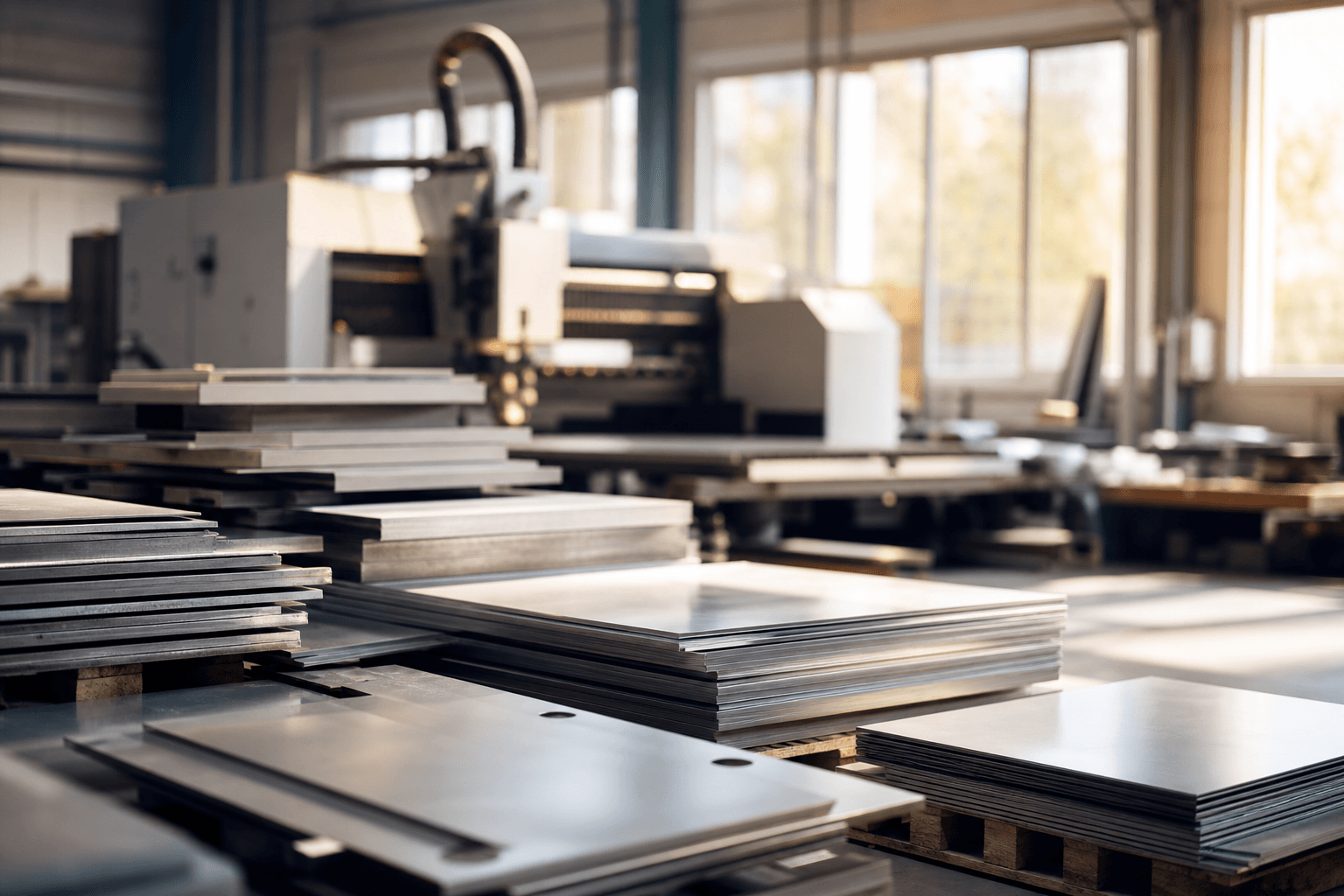 B2B Metal Fabrication — brand scenery