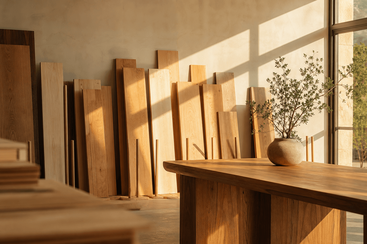 Wood & Building Materials — brand scenery